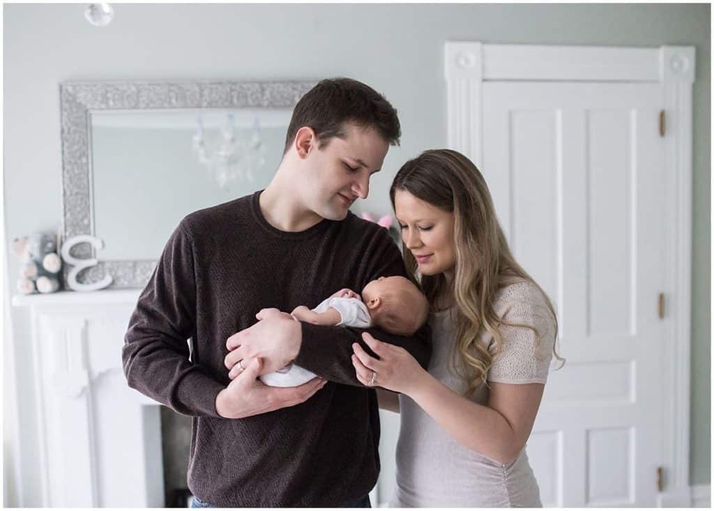 lifestyle newborn photography