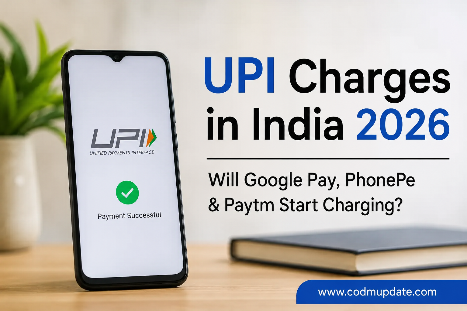UPI charges in India 2026 and possible MDR for merchant transactions